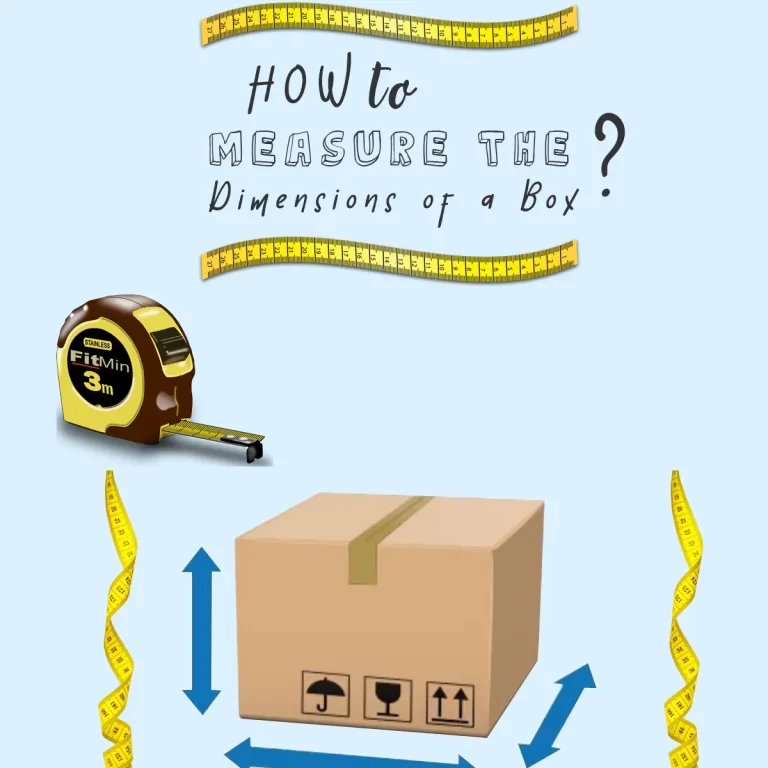 How to Measure The Dimensions of a Box