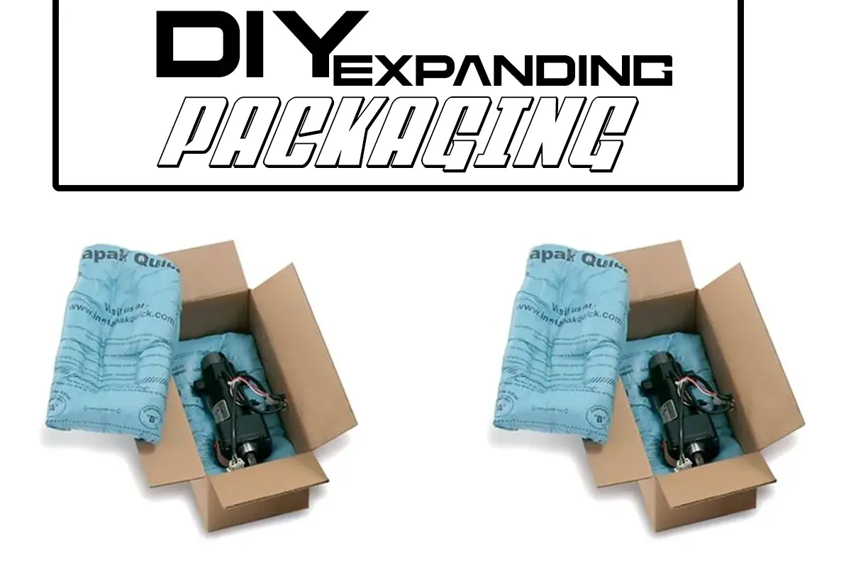 diy expanding foam packaging