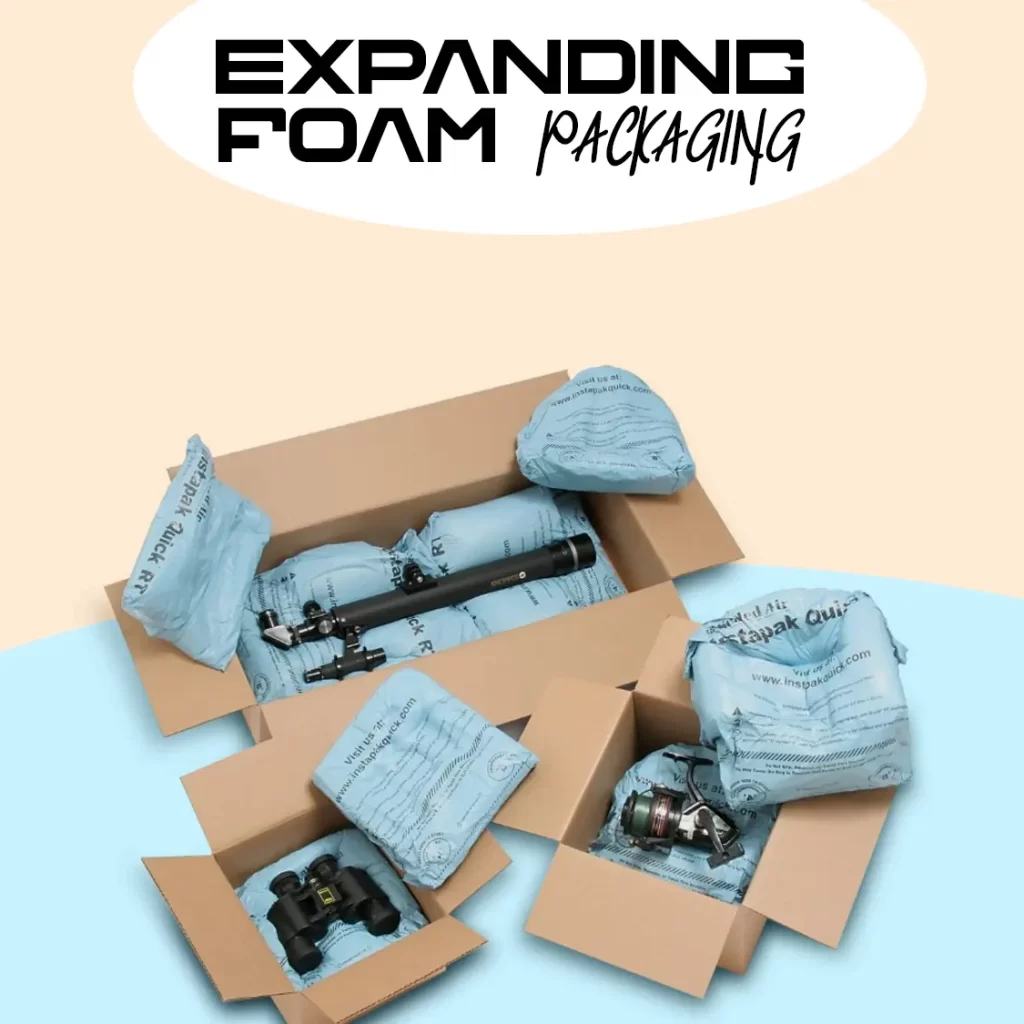 expanding foam packaging