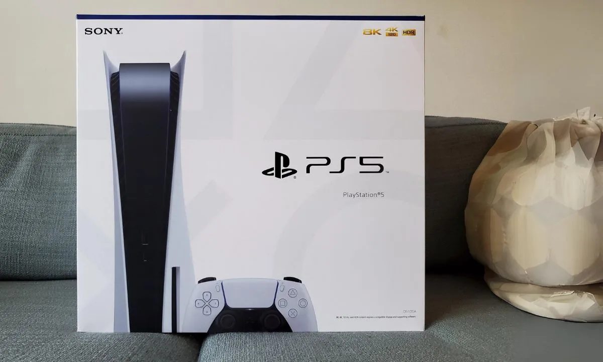 ps5 box dimensions