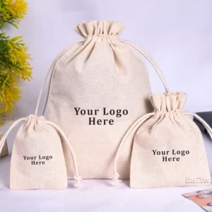 Custom Printed Fabric Gift Bags